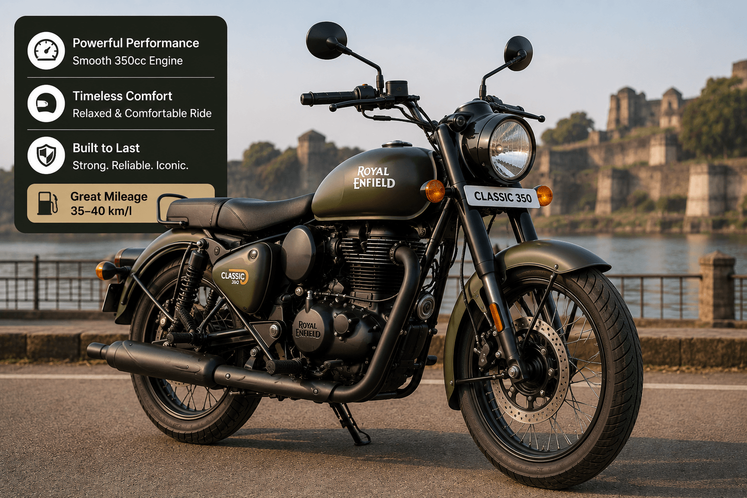 Royal Enfield for rent in Warangal